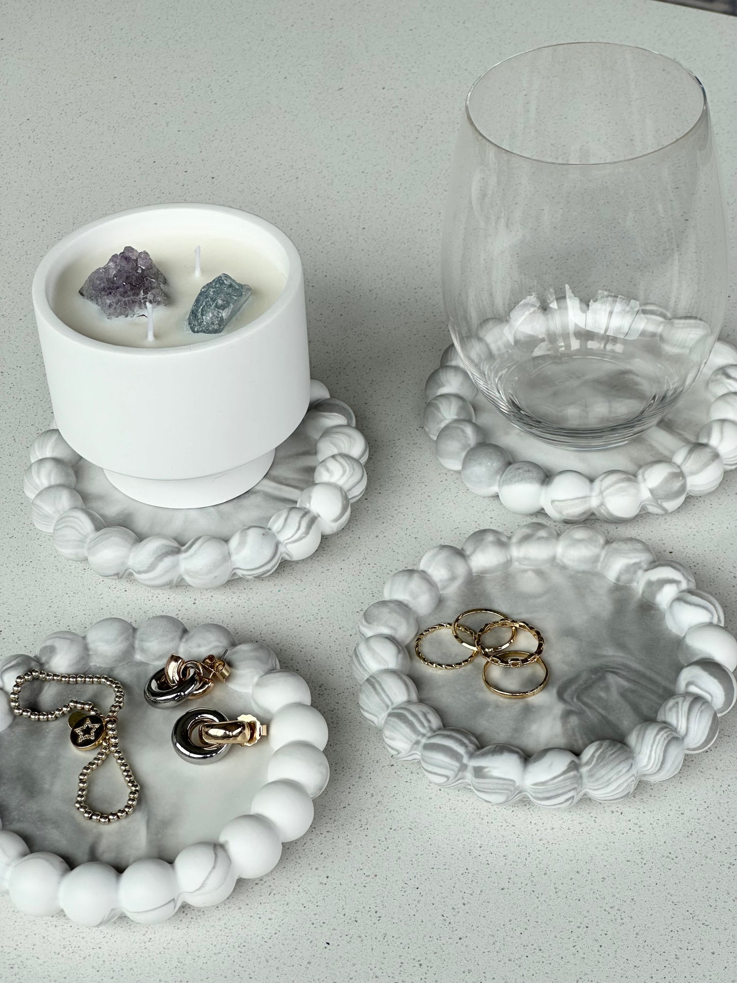 The Luxe Coaster Quartet